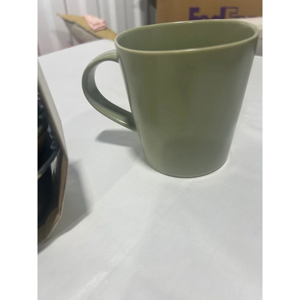 Hearth & Hand‎ Magnolia Mini Bowls Set 4 & Threshold Matte Green Mug Stoneware